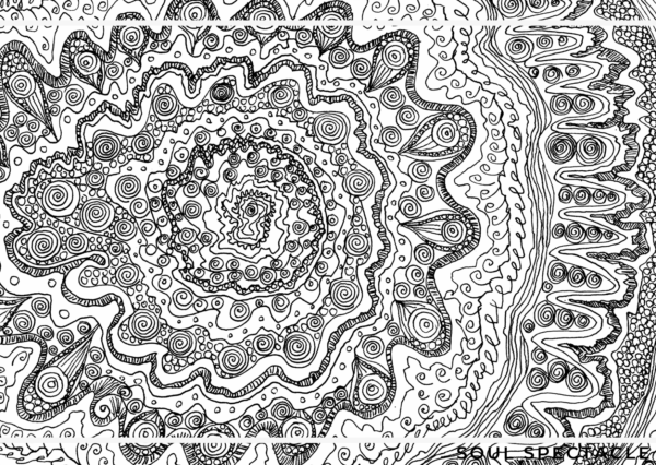Set of 9 mandala postcards - Image 2