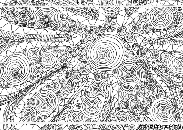 Set of 9 mandala postcards - Image 4