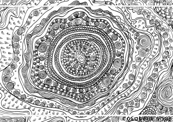 Set of 9 mandala postcards - Image 5